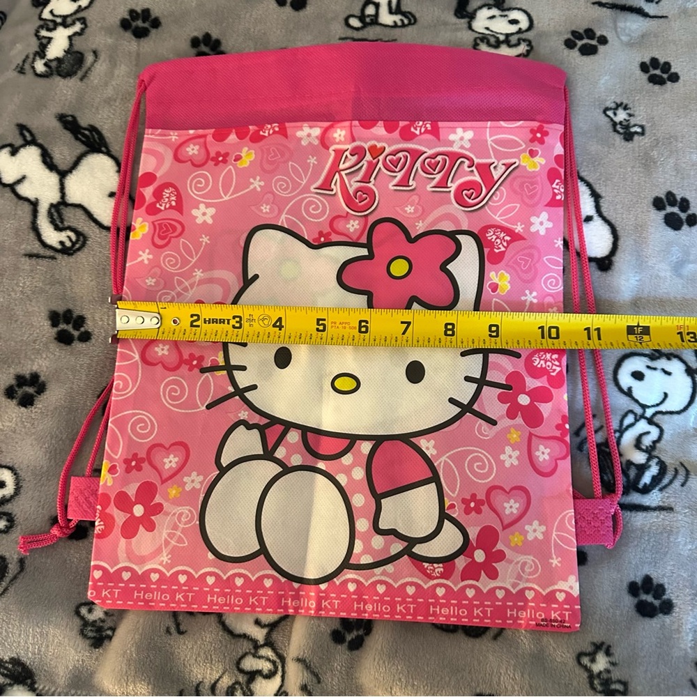 Hello Kitty Pink Drawstring Bag - Picture 2 of 4